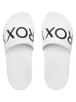 Roxy dámské pantofle Slippy II White/Black Basic | Bílá | Velikost 8 US