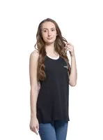 Meatfly dámské tílko Rea Blossom White/Black | Bílá | Velikost M | 100% bavlna