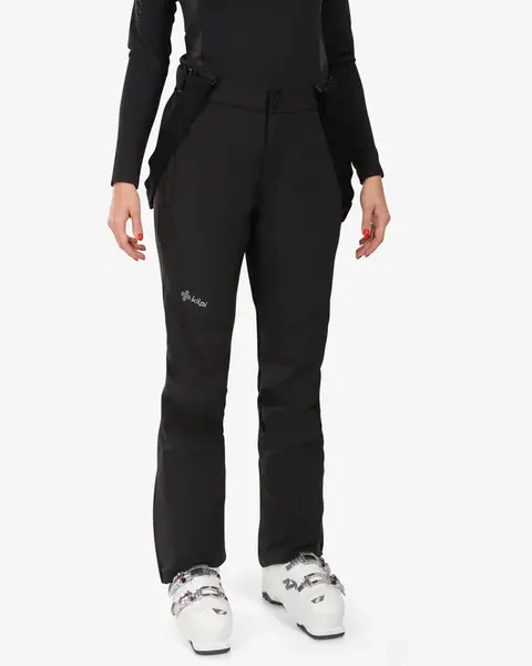 Dámské softshellové lyžařské kalhoty kilpi rhea-w černá 54