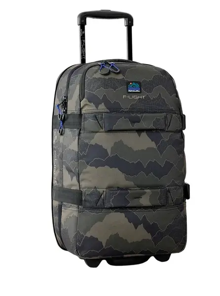 Rip curl kufr F-Light Transit Search Cam Black / Olive 45 L | Černá | Objem 45 L