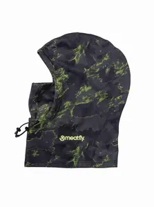 Meatfly kukla Conceal Lime Mossy oversized | Černá | Velikost Oversized