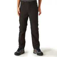 Dětské turistické kalhoty regatta highton černá 110-116