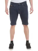 Meatfly pánské kraťasy Just Denim Rinse Wash | Modrá | Velikost 38