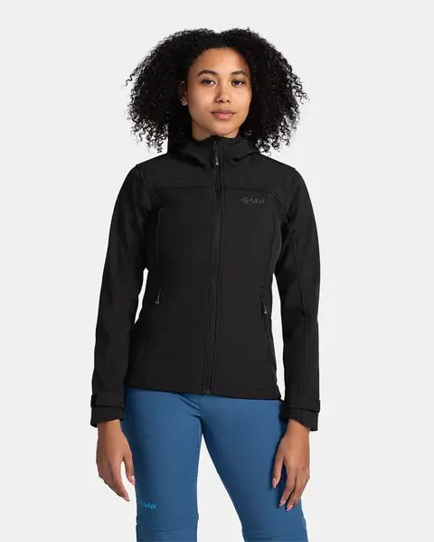 Dámská softshellová bunda kilpi ravia-w černá 52