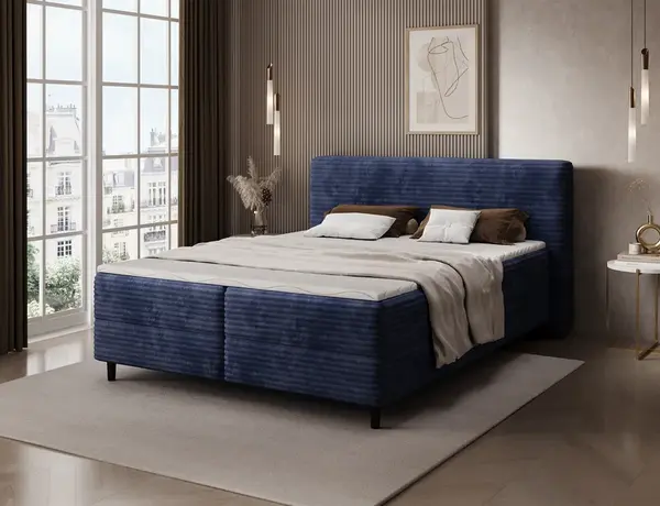 Boxspring Cortiko Rozměry: 160 x 200 cm, látka: Modullo 40