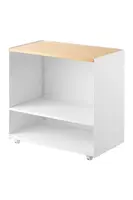 Nábytok s kolieskami Yamazaki Tower 60,3 x 35,3 x 59 cm