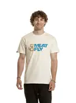 Meatfly pánské tričko Revital Blanc | Bílá | Velikost XXXL | 100% bavlna