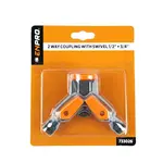 Rozdvojka s ventily pro 2 rychlospojky, ENPRO