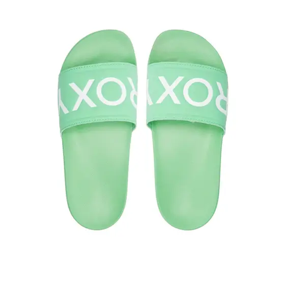 Roxy dámské žabky Slippy II Absinthe Green | Zelená | Velikost 8 US
