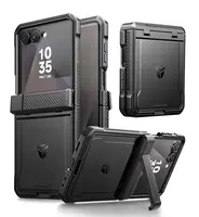 Dexnor 360 Kickstand obal Samsung Galaxy Z Flip 7, černý