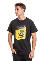 Meatfly pánské tričko Fueled Black | Černá | Velikost S | 100% bavlna