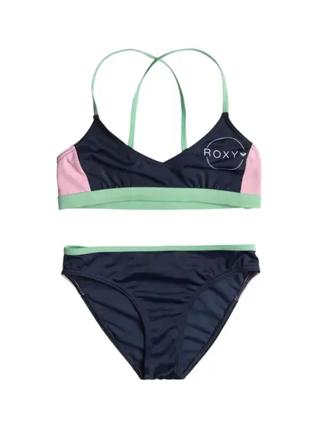 Roxy dětské plavky Ilacabo Active Naval Academy | Mnohobarevná | Velikost 16 r.