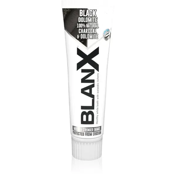 BlanX Black Dolomite bělicí zubní pasta s aktivním uhlím 75 ml