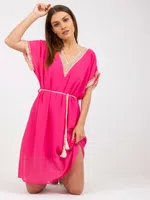 Dress-DHJ-SK-1508.12-dark pink