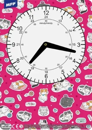 Dětské hodiny MFP mix s obrázkem girls