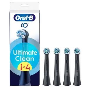 Oral-B iO Ultimate Clean Black náhradní hlavice 4ks