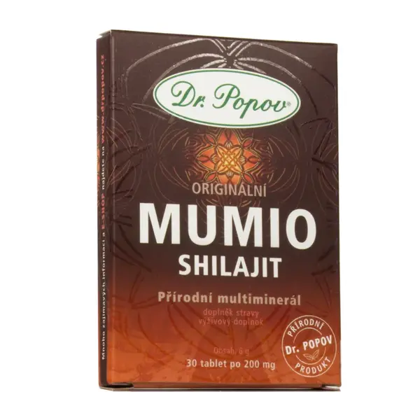 Dr.Popov Mumio 200mg 30 tablet