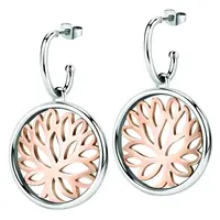 Morellato Bicolor náušnice Strom života Loto SATD08