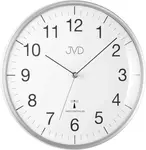 JVD Rádiovo riadené Nástenné hodiny RH16 Silver