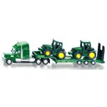 Siku Farmer Ťahač s podvalníkom a traktory John Deere 1:87