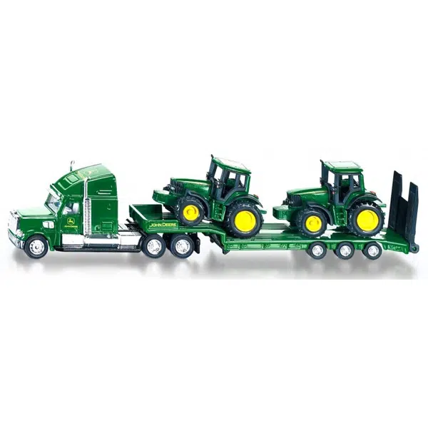 Siku Farmer Ťahač s podvalníkom a traktory John Deere 1:87