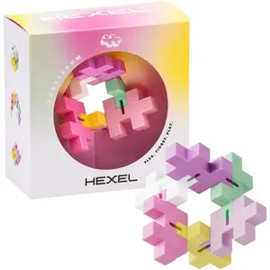 Plus-Plus Hexel Bubblegum