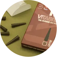 One more cast prevlek vitabitz tail rubbers 10 ks - hnedá