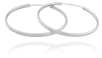 JVD Strieborné náušnice kruhy SVLE0217XD500 2,5 cm