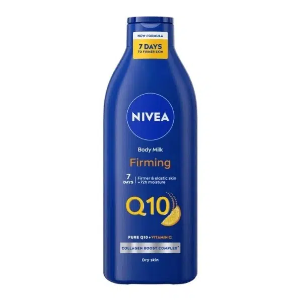 Nivea Výživné spevňujúce telové mlieko pre suchú pokožku Q10 Plus (Firming) 400 ml