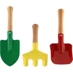 Náradie záhradné detské 3ks kov, drevo