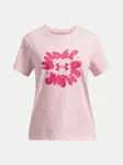 Girls' T-shirt Under Armour UA Bubble Wordmark SS - Girls