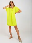 Dress-DHJ-SK-0123.60P-Lime