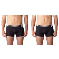 Bellinda 
COTTON STRETCH BOXER 2x - Dvojbalenie bavlnených boxeriek - čierna