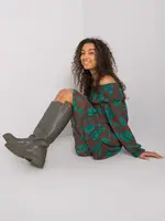 Dress-DHJ-SK-15015.56P-brown