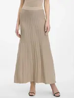 Zlatá dámska maxi sukňa ORSAY