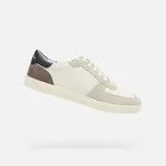 Cream men's sneakers Geox Avola - Men's