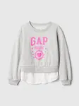 GAP Baby sweatshirt with logo - Girls