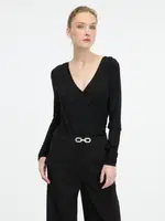 Black women's bodysuit with long sleeves ORSAY - Women's