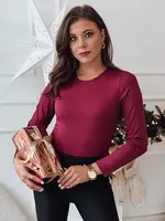 Dámske body ELEBODY, tmavofialové