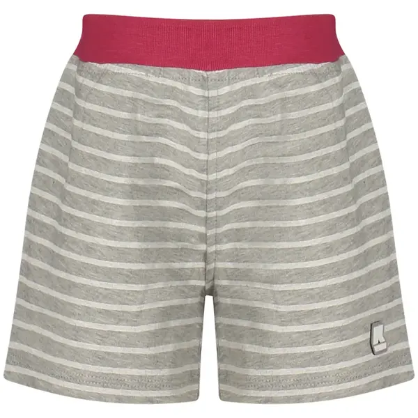 Dievčenské šortky K-WAY sivé