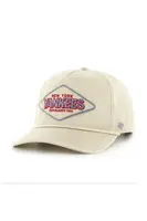 Bavlněná baseballová čepice 47 brand MLB New York Yankees béžová barva, B-CAIRN17DHP-K0