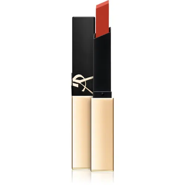 Yves Saint Laurent Rouge Pur Couture The Slim tenký zmatňujúci rúž s koženým efektom odtieň 26 2.2 g