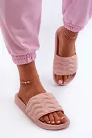 EVENTO Lehké Dámské Žabky Na Bazén Růžové Beliordia