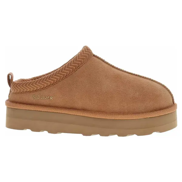 Dámské pantofle s.Oliver 5-27104-43 cognac 40