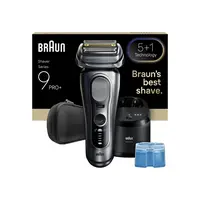 Braun Series 9 PRO+ 9667CC elektrický holiaci strojček + stanica SmartCare, strieborný