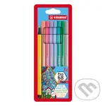 Fixka STABILO Pen 68 sada 8 ks v púzdre"PASTEL"