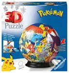 3D Puzzle-Ball - Pokémon - puzzle z kategorie 3D puzzle