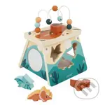 Sopka Dino (Janod Drevená multifunkčná motorická hračka) - hra z kategorie Vzdělávací hry