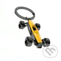 Kľúčenka - Závodné auto žlté