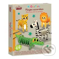 Tvorenie z papiera Zvieratká na savane